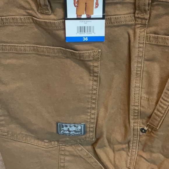 COPY - Eddie Bauer Tan Cargo Shorts Size 36 - Picture 3 of 10
